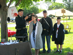 a Confederate frock coat