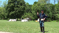 Dismounted Cavalryman Sgt. Tom Strong