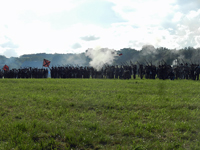 The Confederates capping off