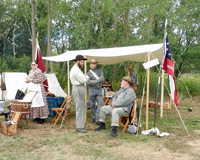 Confederate camp