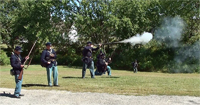 Cpl. Stillwell fires