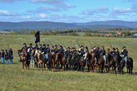 Cavalry Presenting Arms