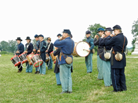 Drummers catch up