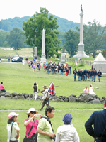 Marching from the PA Monument