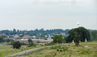 Looking towards Cemetery Hill