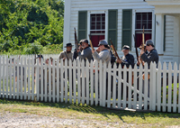 Confederates defending their position