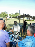 Nelson at his display