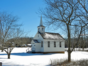 One last pic of the Meeting House