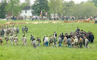 Marching off the field