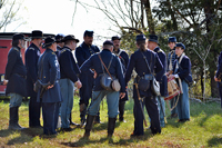 Officer huddle