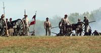 Confederate artillery