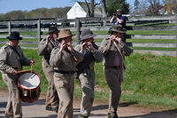 Confederate fife and drum