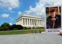 Brian at the Lincoln Memorial