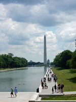 From Lincoln Memorial looking eastwards