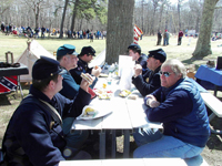 no picnic tables in the Civil War