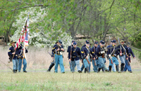 Dismounted Union Cavalry