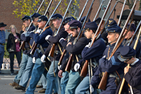 Marching at Support Arms