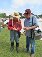 Exchanging cards