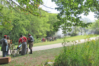 Confederate Artillery getting ready