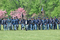 The 2nd Regiment advancing