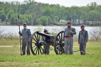 Confederate artillery