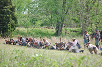 Taking a knee