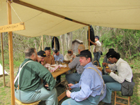 Lunch under the Fly