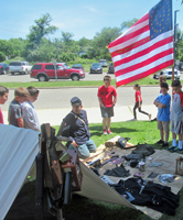 The Color Sergeant's. display