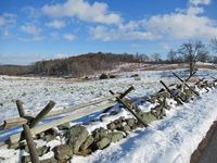 A view of Culp's Hill