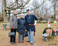 Lieutenant Stillwell with entourage