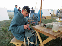 mending the hobo trousers