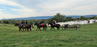 The Artillery heading out