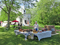 Revolutionary War cooking demo