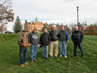 Posing at the Seminary