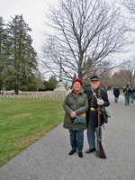 Walking through the Cemetery