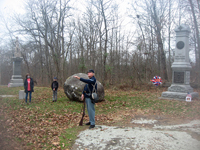 speaking at our monument