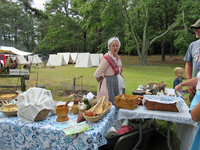 Miss Diane Fish's cooking demo