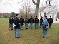 marching in cadence