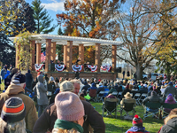 the Gettysburg Address ceremony