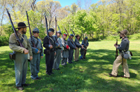 Confederate drill