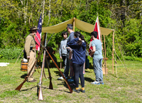 Camp of the 9th Virginia