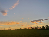 Dawn breaking