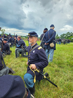 the white shamrock of the 2nd Corps