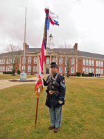 Only carrying one flag