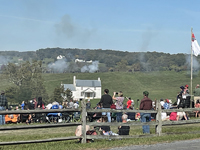 View from the spectators
