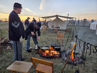 helping out the Commissary