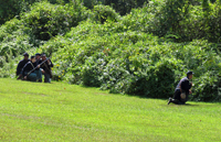 Second Platoon waiting