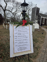 The Evening's Schedule