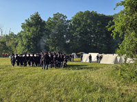 conducting morning drill
