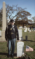 a short ceremony in Lakeview Cemetery